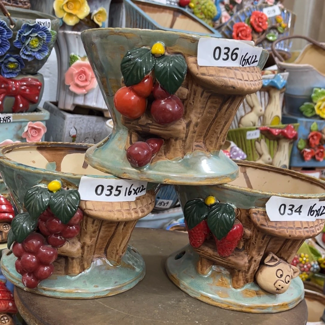 粗陶多肉花盆花盆