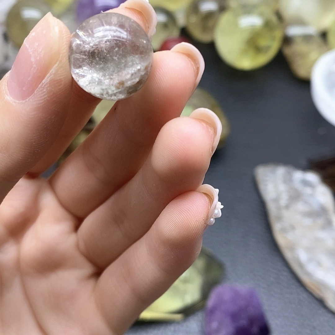 未镶嵌珠宝半成品水晶308水晶石