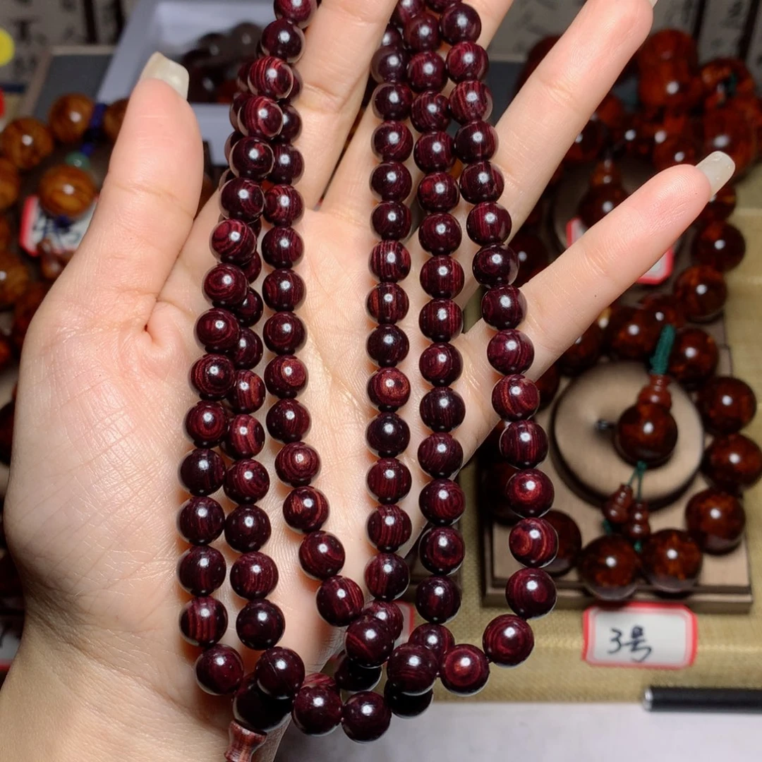 黄花梨/降香黄檀手串/手链清***雪