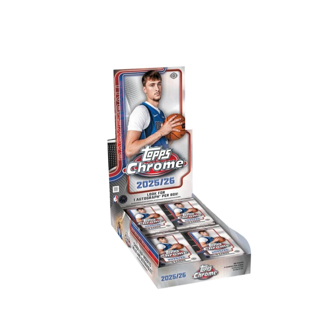 【拆盒】25-26 Topps Chrome Hobby 篮球 球星卡 盲盒
