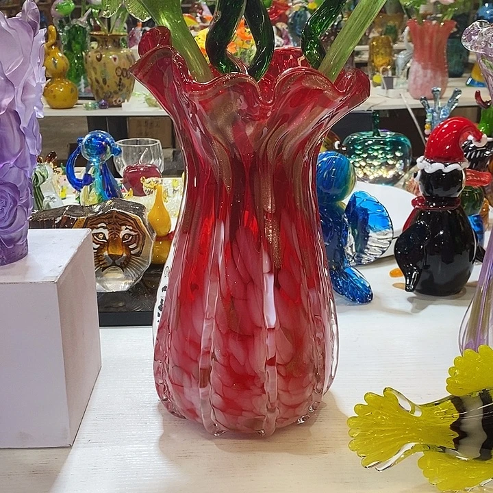 花瓶高33厘米口径12厘米