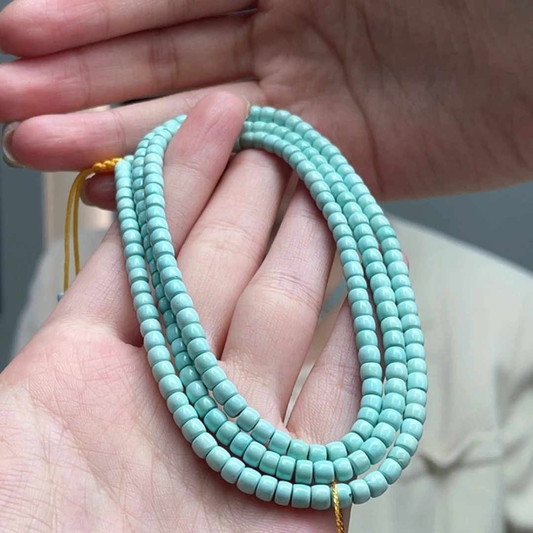 绿松石未镶嵌颈饰