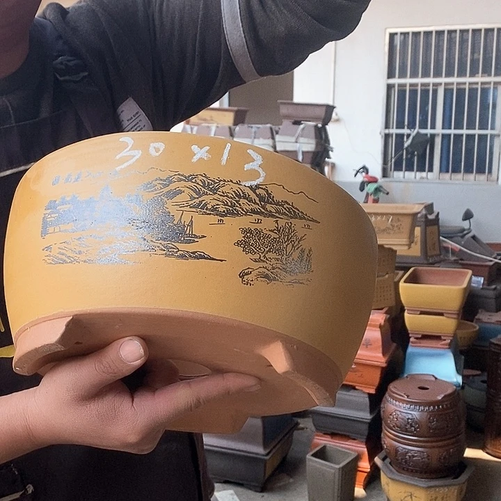 紫砂花盆紫砂工艺厂