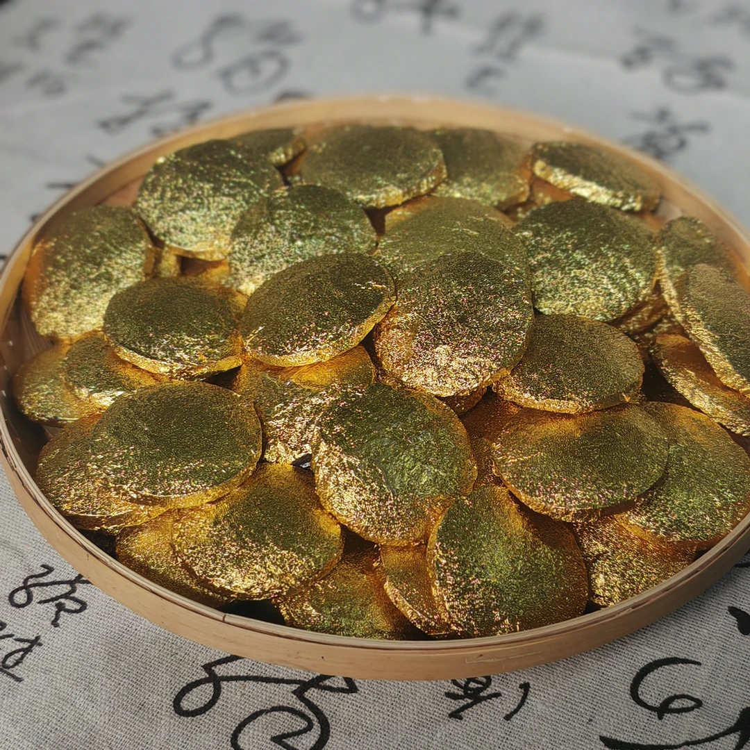 景迈小金币 普洱茶熟茶 香甜醇厚滑柔