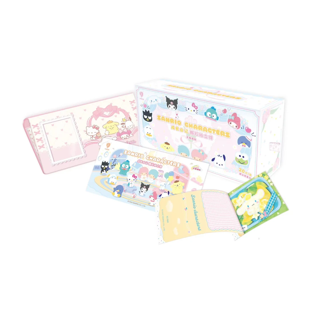 卡宝文创【玩法合集】三丽鸥家族 · 成长日记 【撕拉】20元包