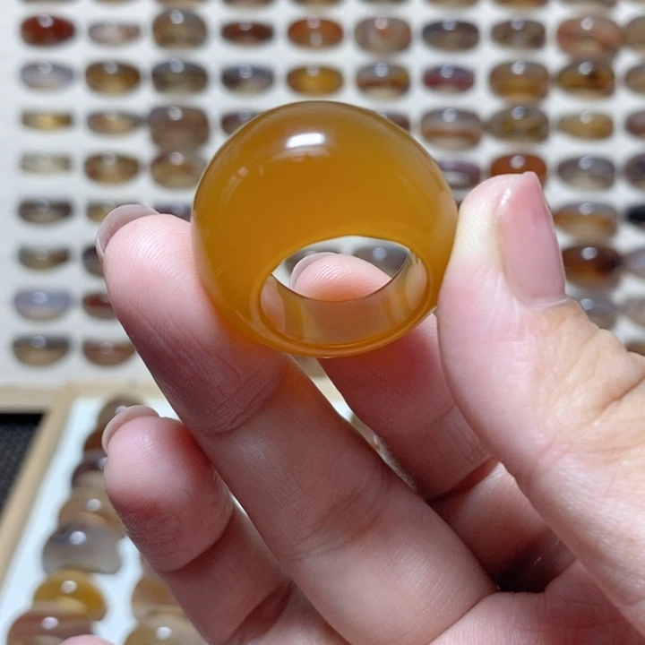 未镶嵌戒指玛瑙/玉髓港19