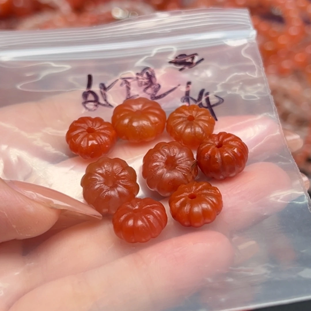 南红玛瑙未镶嵌吊坠(不含链)