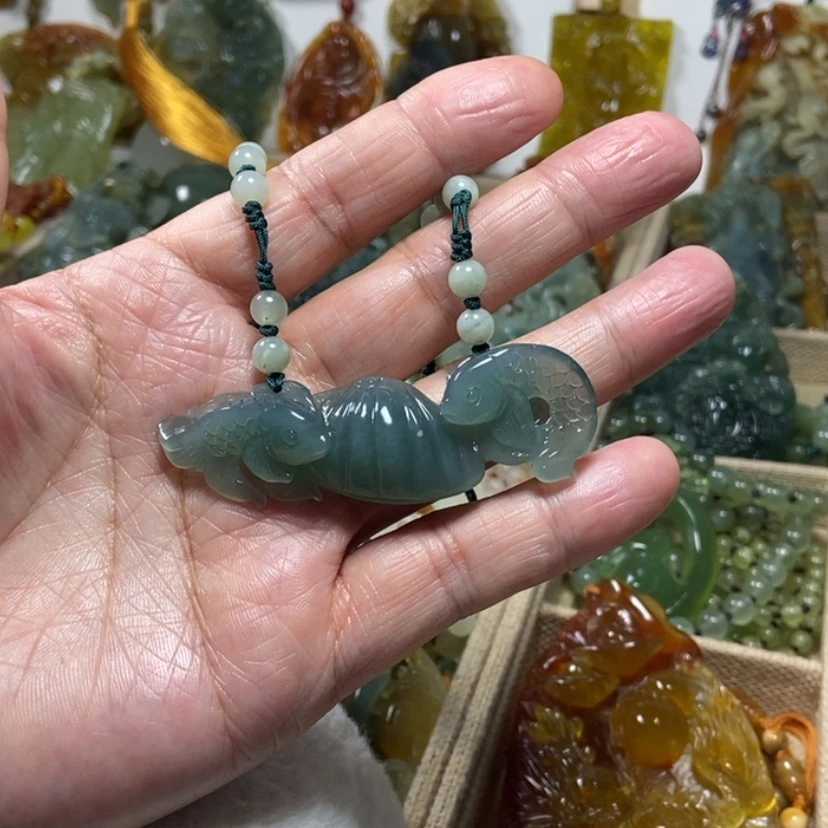 【闪购商品】未镶嵌蛇纹石玉颈饰