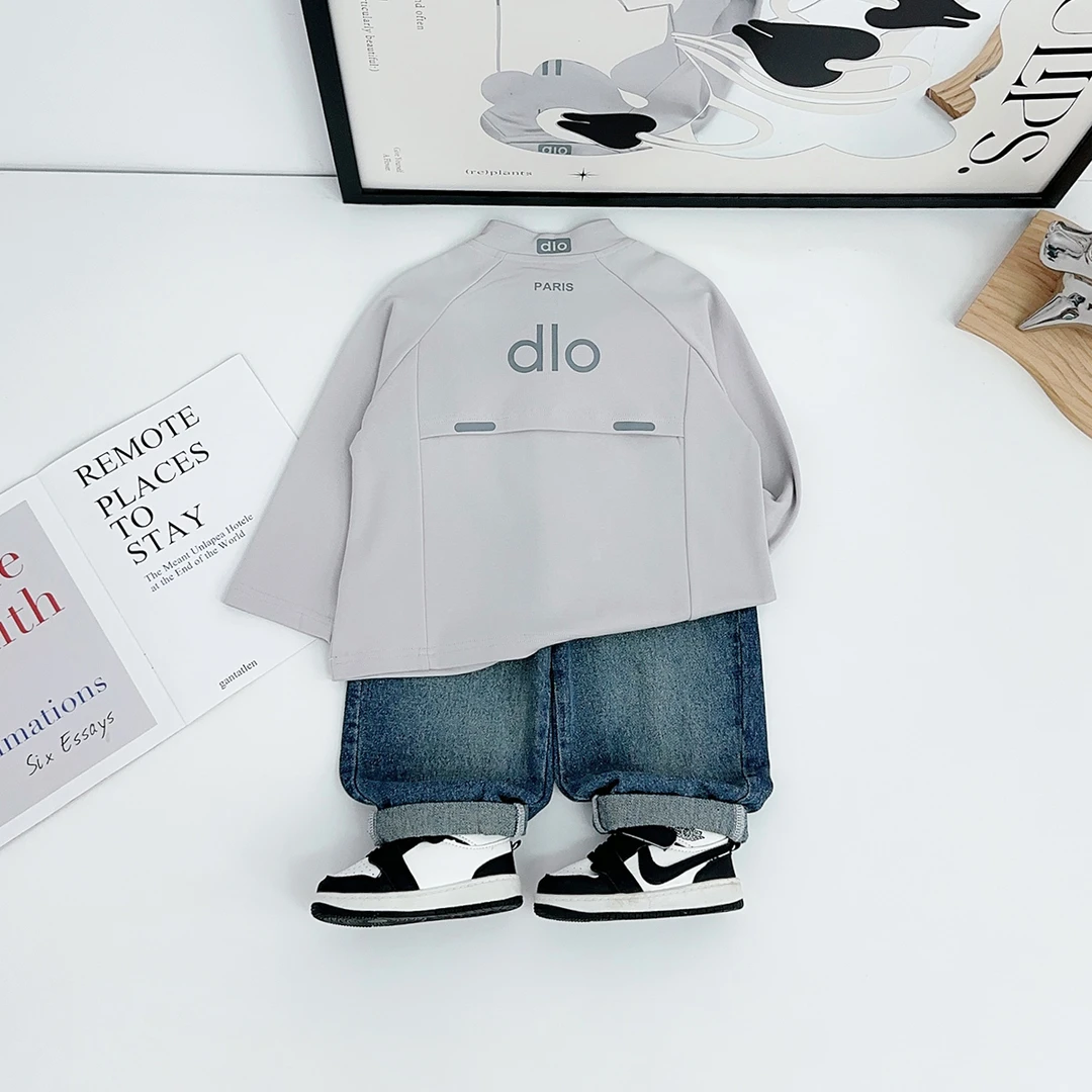 儿童卫衣长袖2025新款男童秋冬季上衣洋气潮 HS25109悠悠童话童装