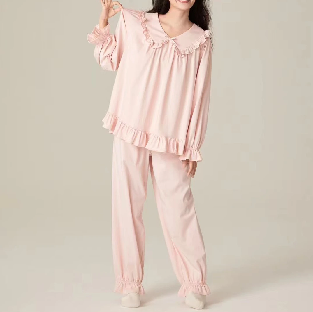 睡衣甜美可爱可外穿家居服休闲套装