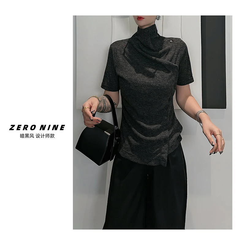 Dan Dan 高级灰假俩件针织衫女 夏季薄针织料子