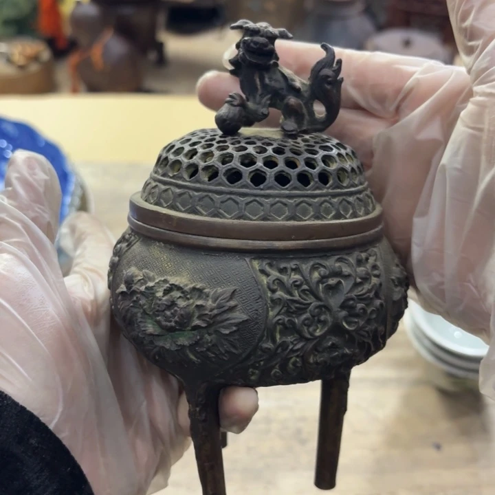 铜古美术置物摆件