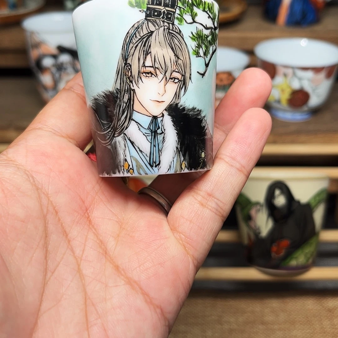 王***i景德镇陶瓷手绘主人杯