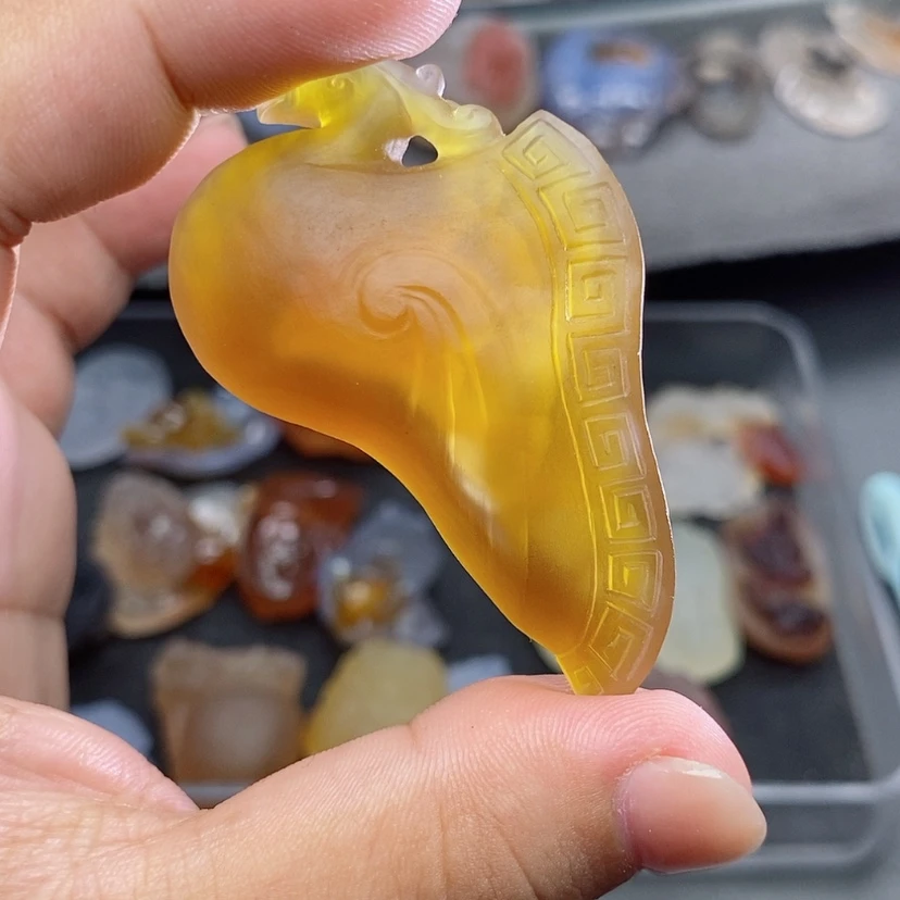 【闪购商品】未镶嵌吊坠定制玛瑙