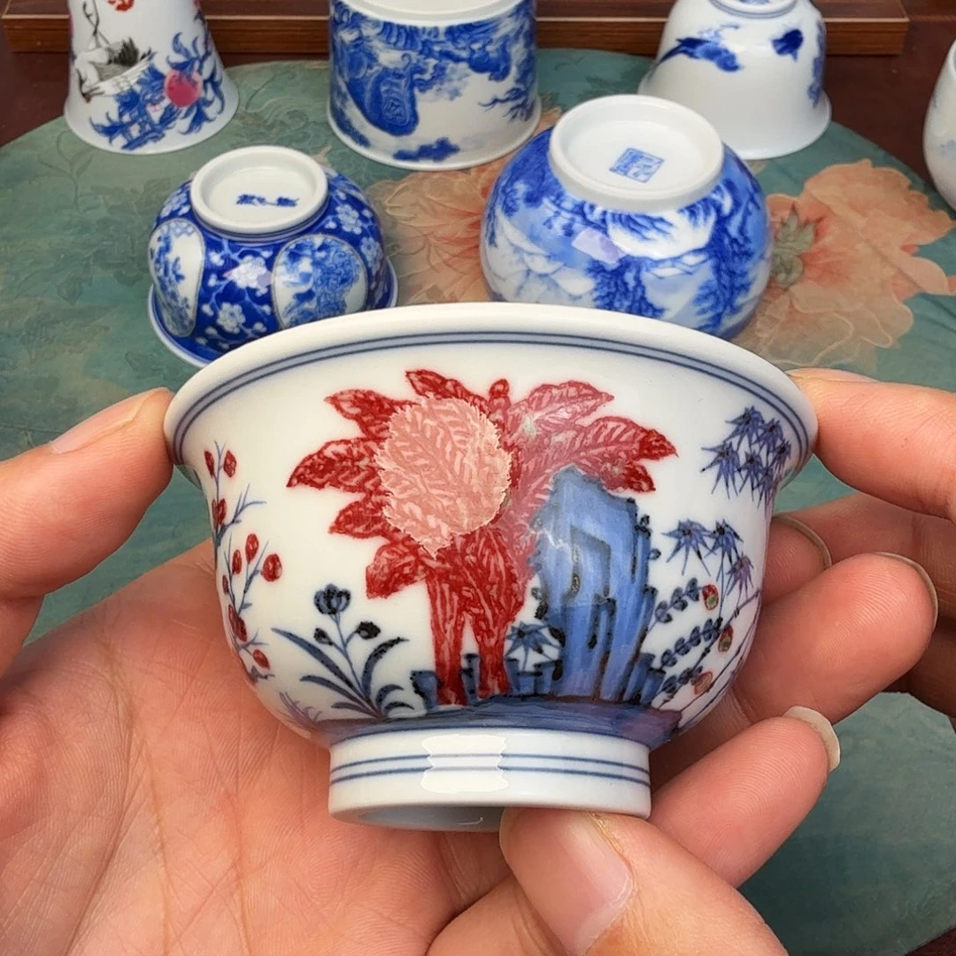 墨***言陶现代景德镇全手工全手绘陶瓷