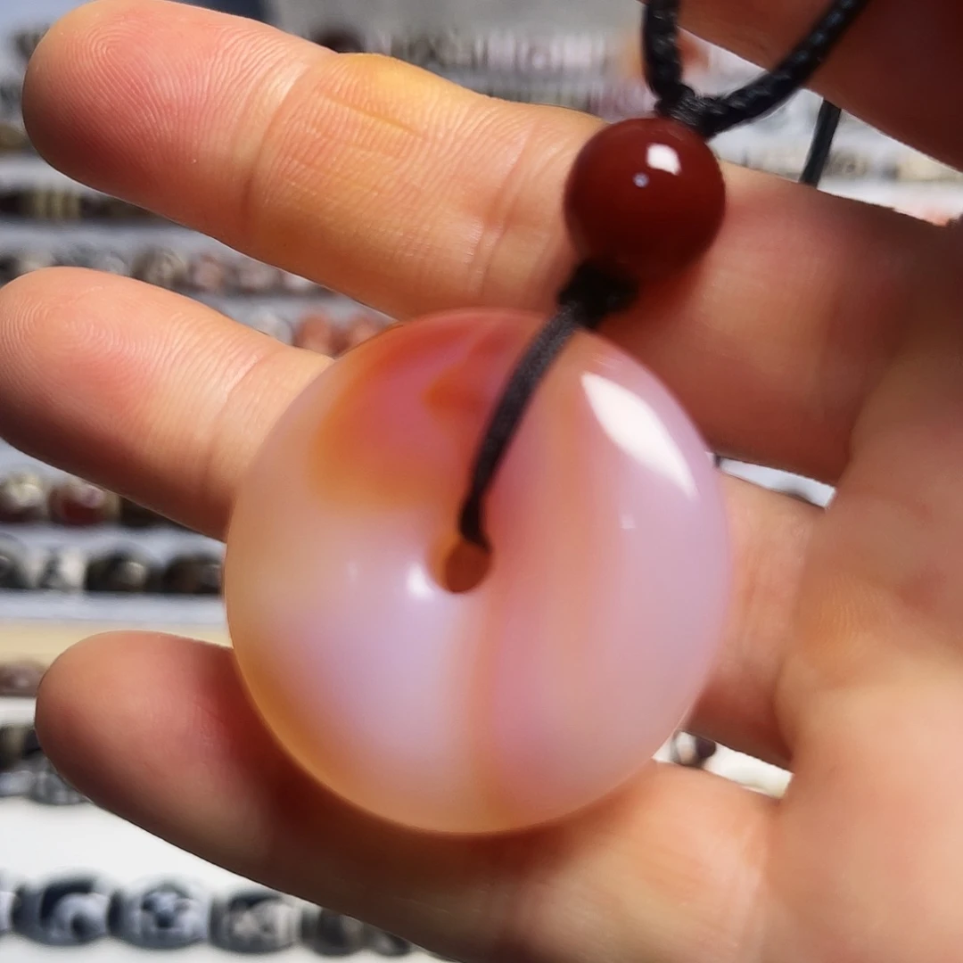 玛瑙/玉髓合金颈饰