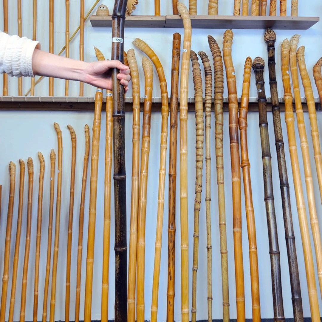 用****11598紫竹杖登山杖手持拐棍