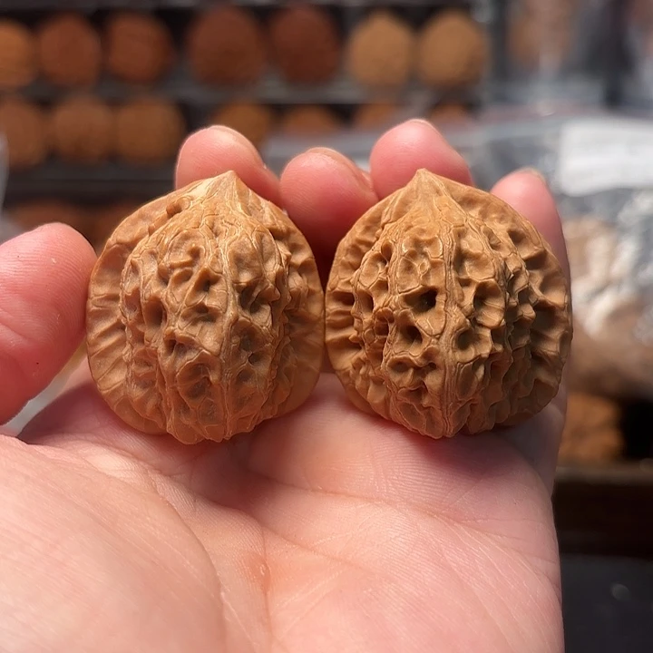 1文玩核桃白蛇骨35-550