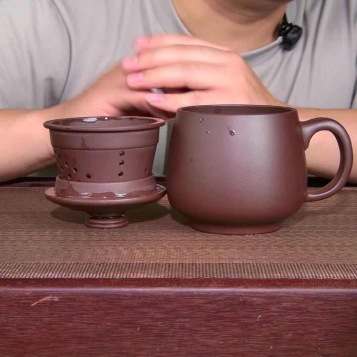 茶杯紫砂高货放漏