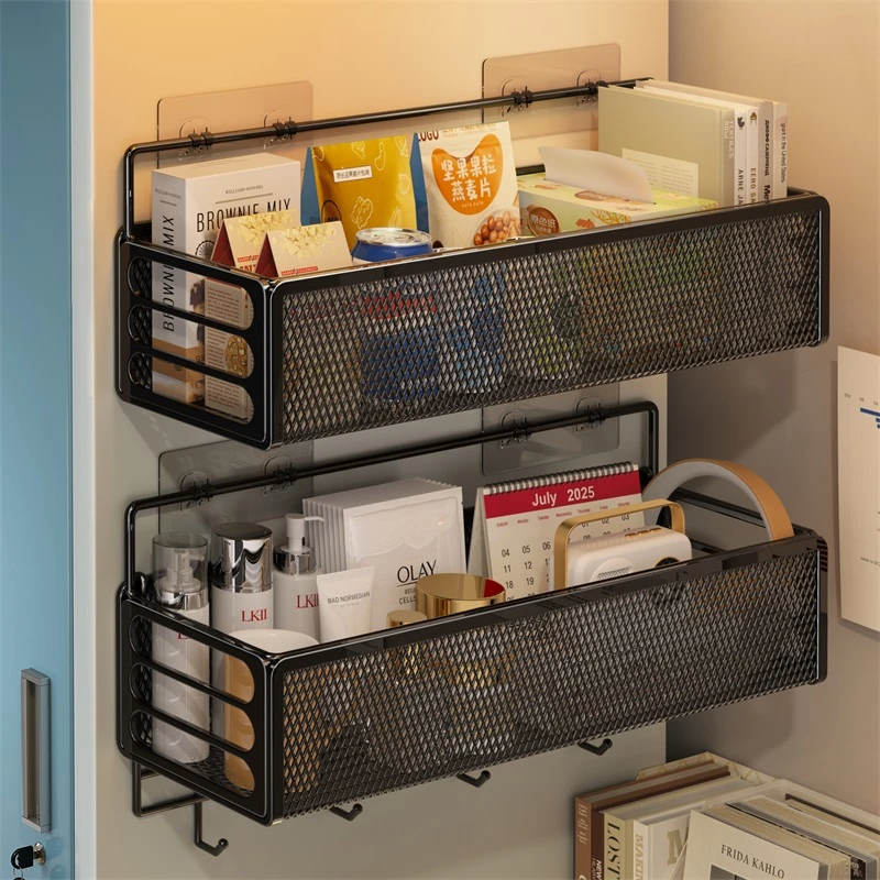 过早墙上置物架宿舍好物学生寝室床上床头免打孔墙面壁挂收纳神器