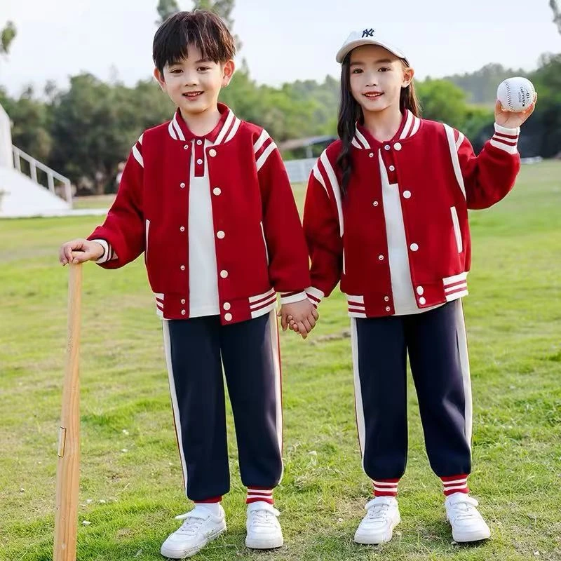 小学生校服套装班服春季新款幼儿园园服班服运动会套装学院风