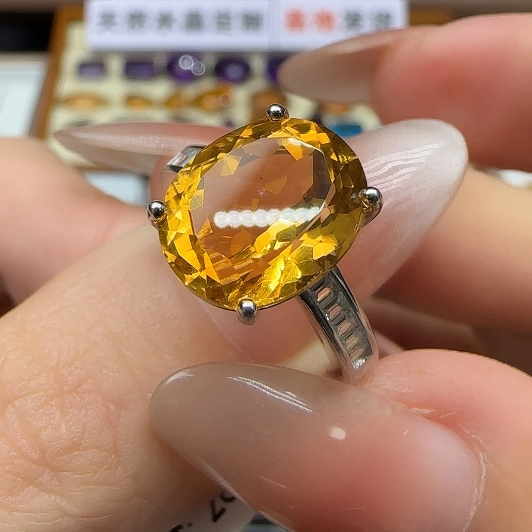 遇***运水晶珠宝半成品银S925镶嵌G 5