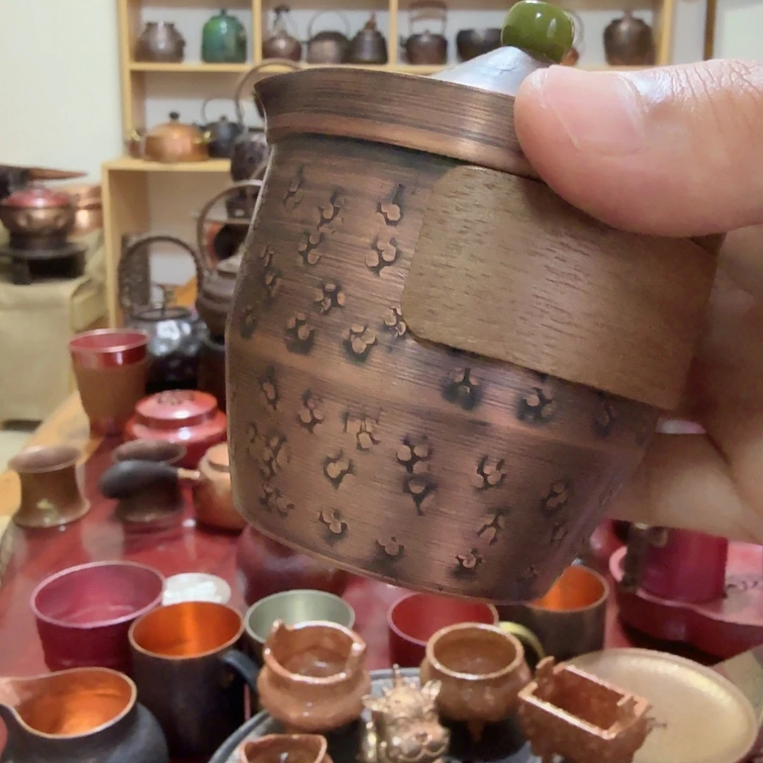 紫铜手工制作摆件