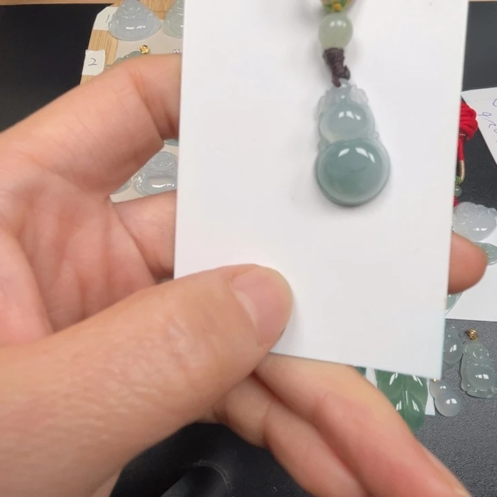 翡翠未镶嵌吊坠(不含链)翡翠