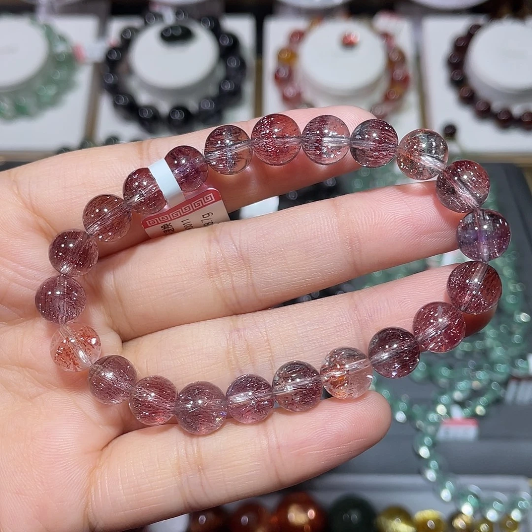 未镶嵌手链水晶超七手串