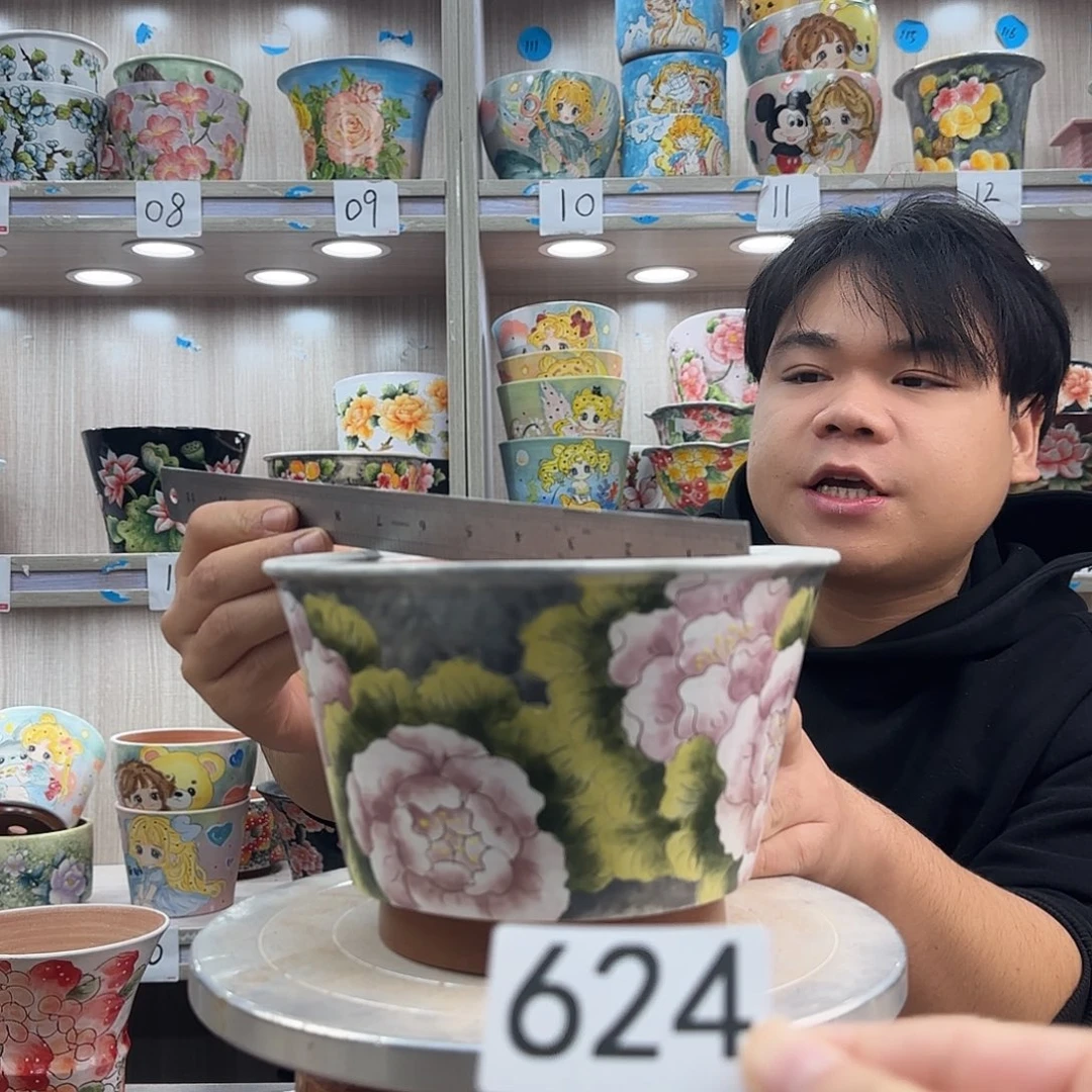 花盆紫砂瑕疵瑕疵624