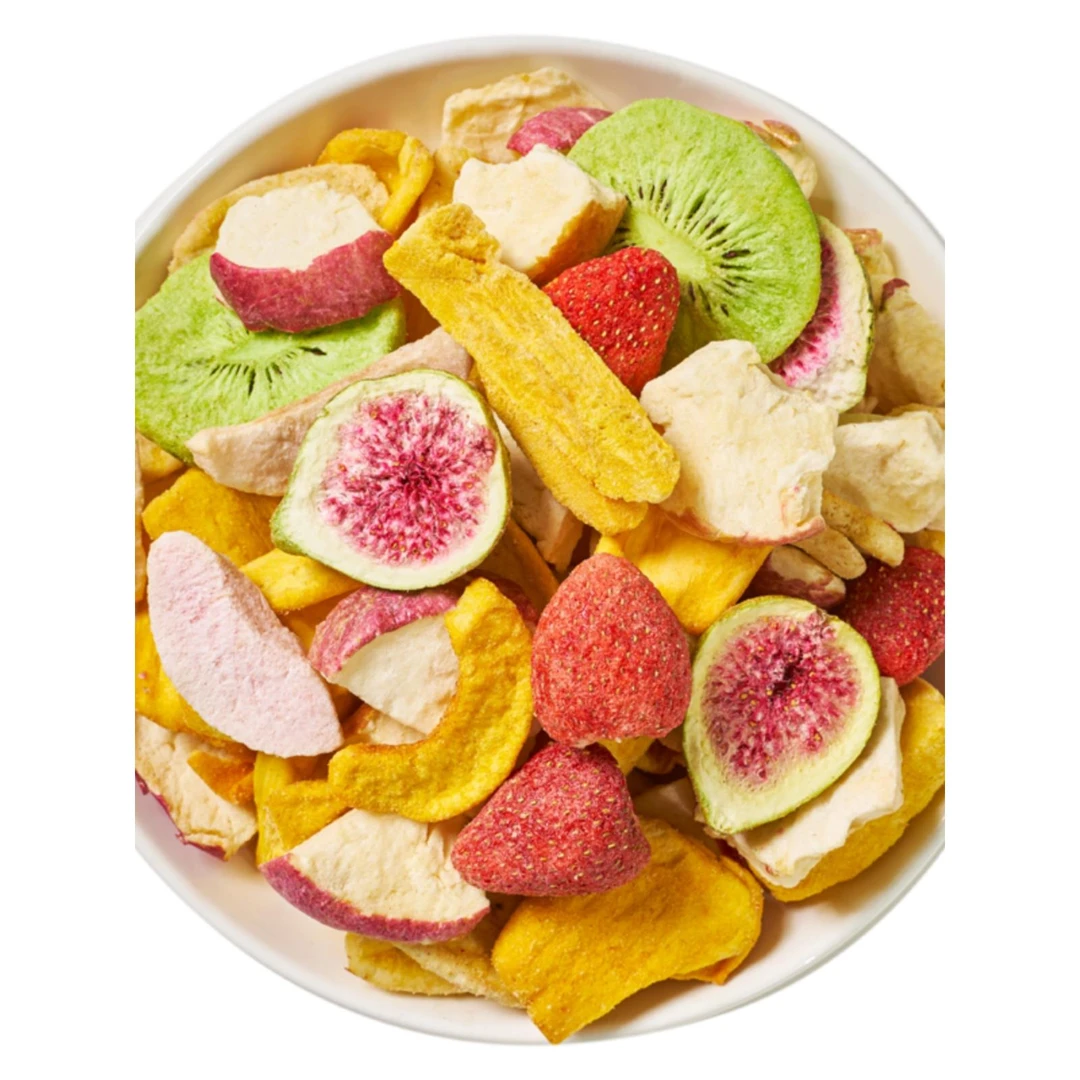 鲜美利冻干水果干种水果脆无花果草莓香蕉干菠萝蜜混合零食g