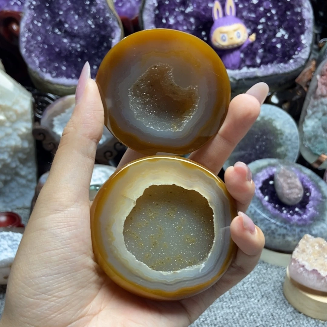 紫晶摆件未镶嵌水晶