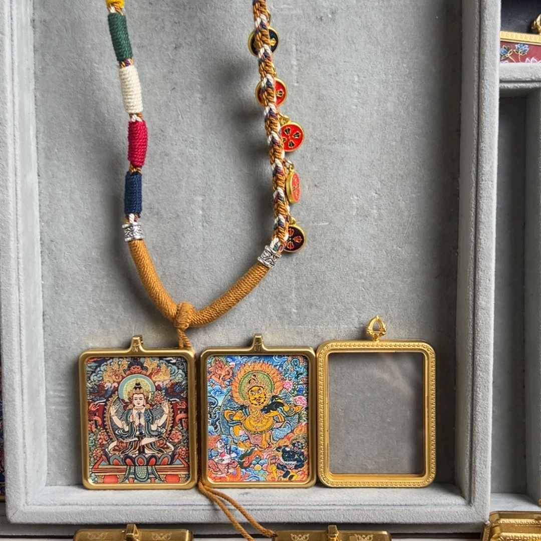 吊坠K**o双面铜壳双面铜壳