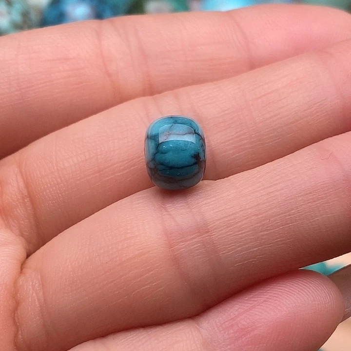 绿松石未镶嵌原矿高瓷绿松石配饰