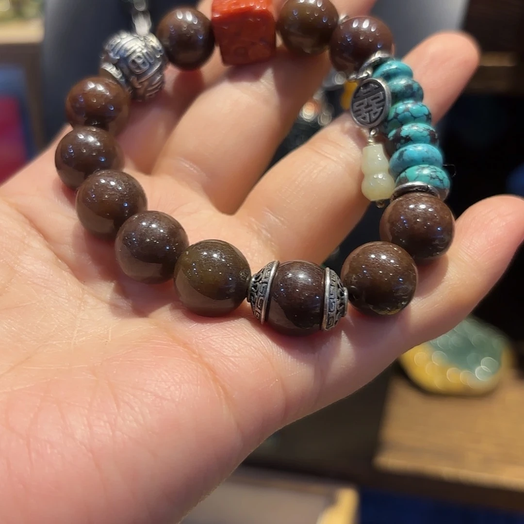 翡翠手链未镶嵌原创