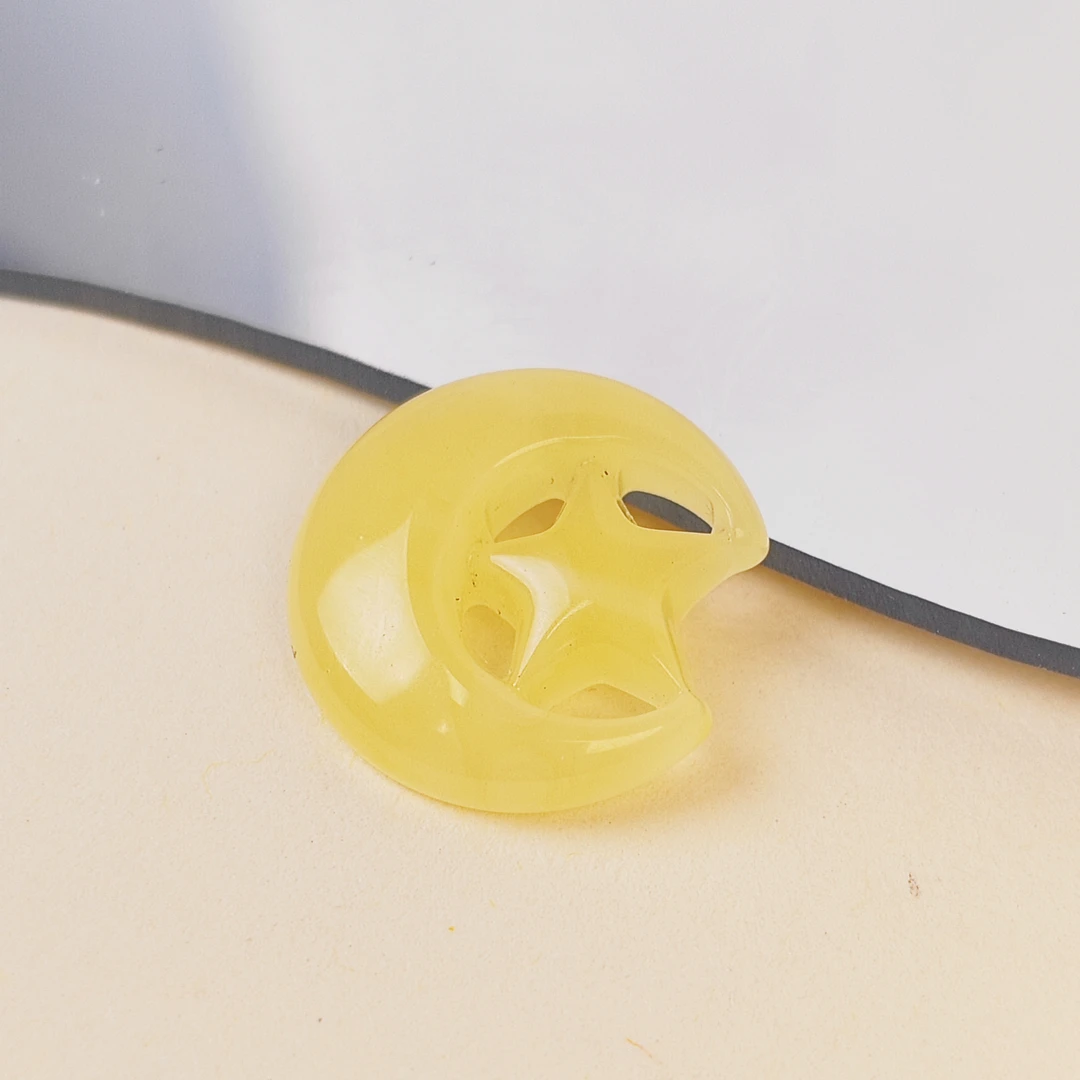 【美少女战士】天然蜜蜡月亮星吊坠（多样性发其一）