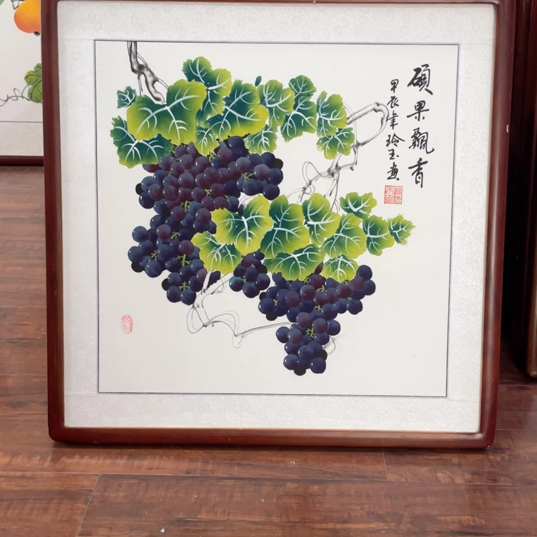 国画带框尺寸63*63厘米