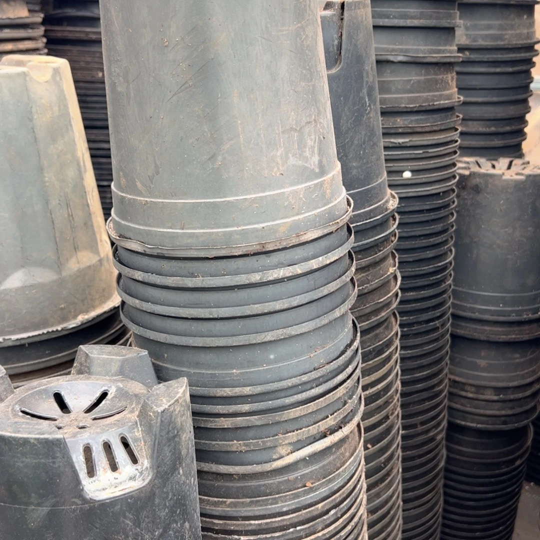 黑色1加仑盆16口径17高 12个