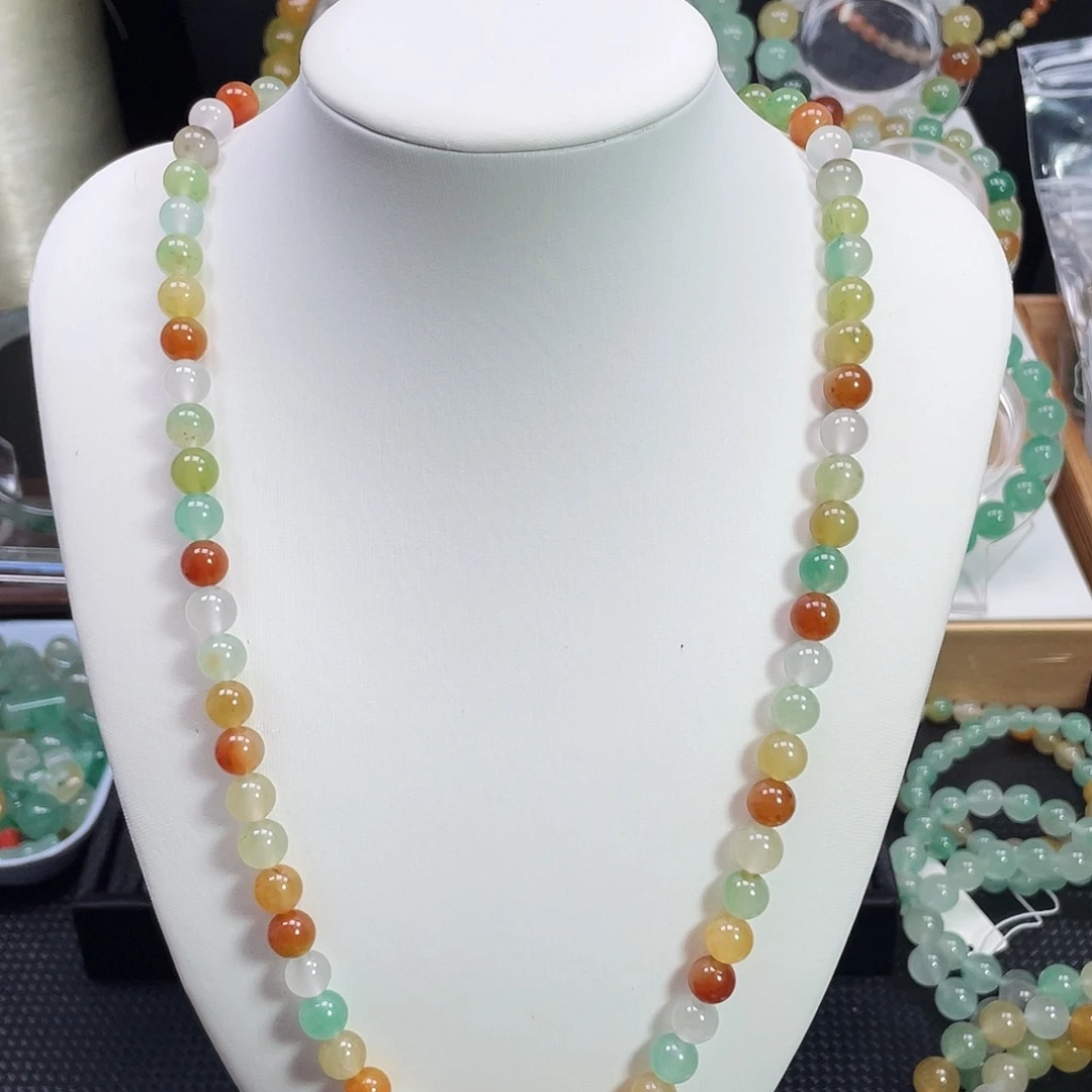 石英质玉未镶嵌手链