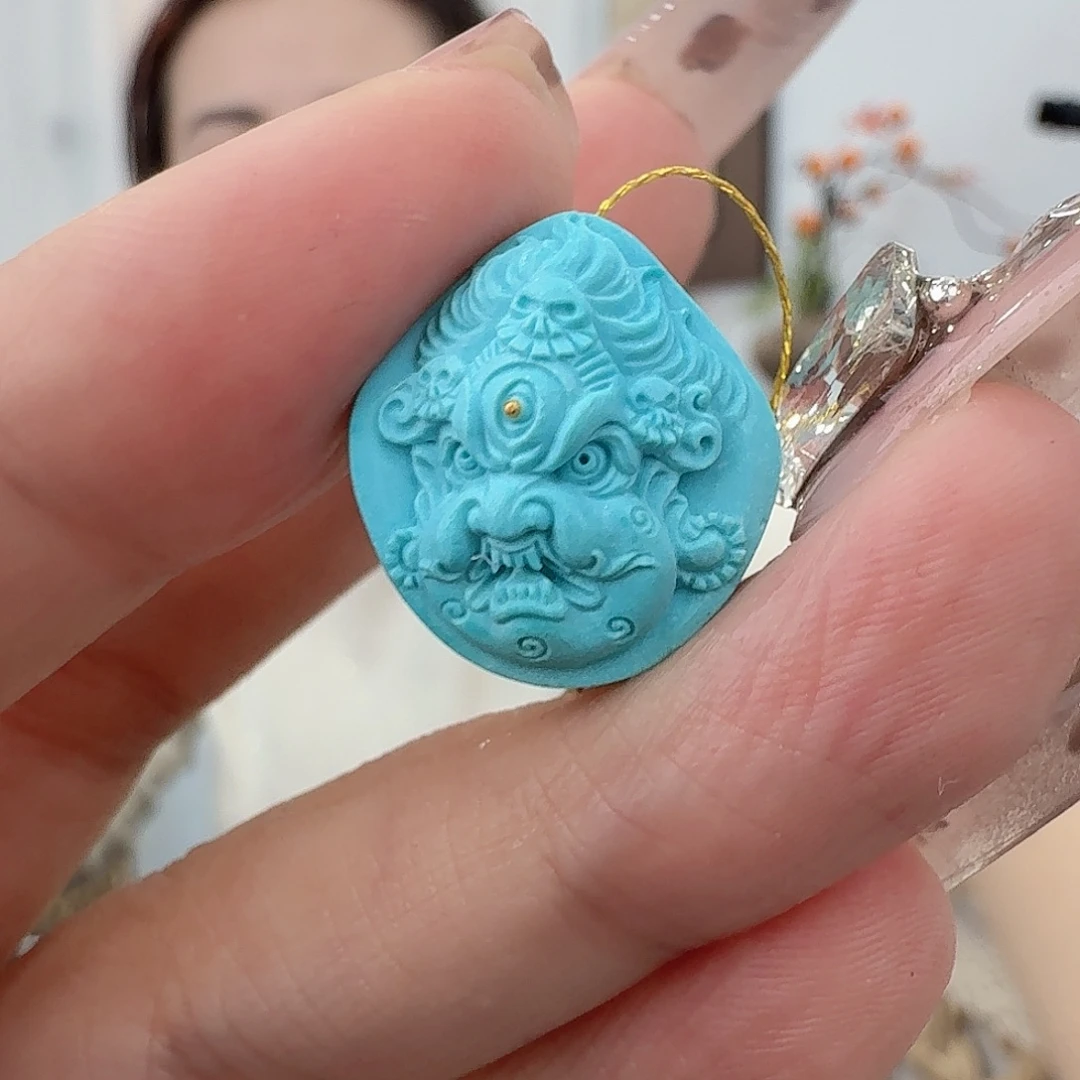 绿松石未镶嵌珠宝半成品
