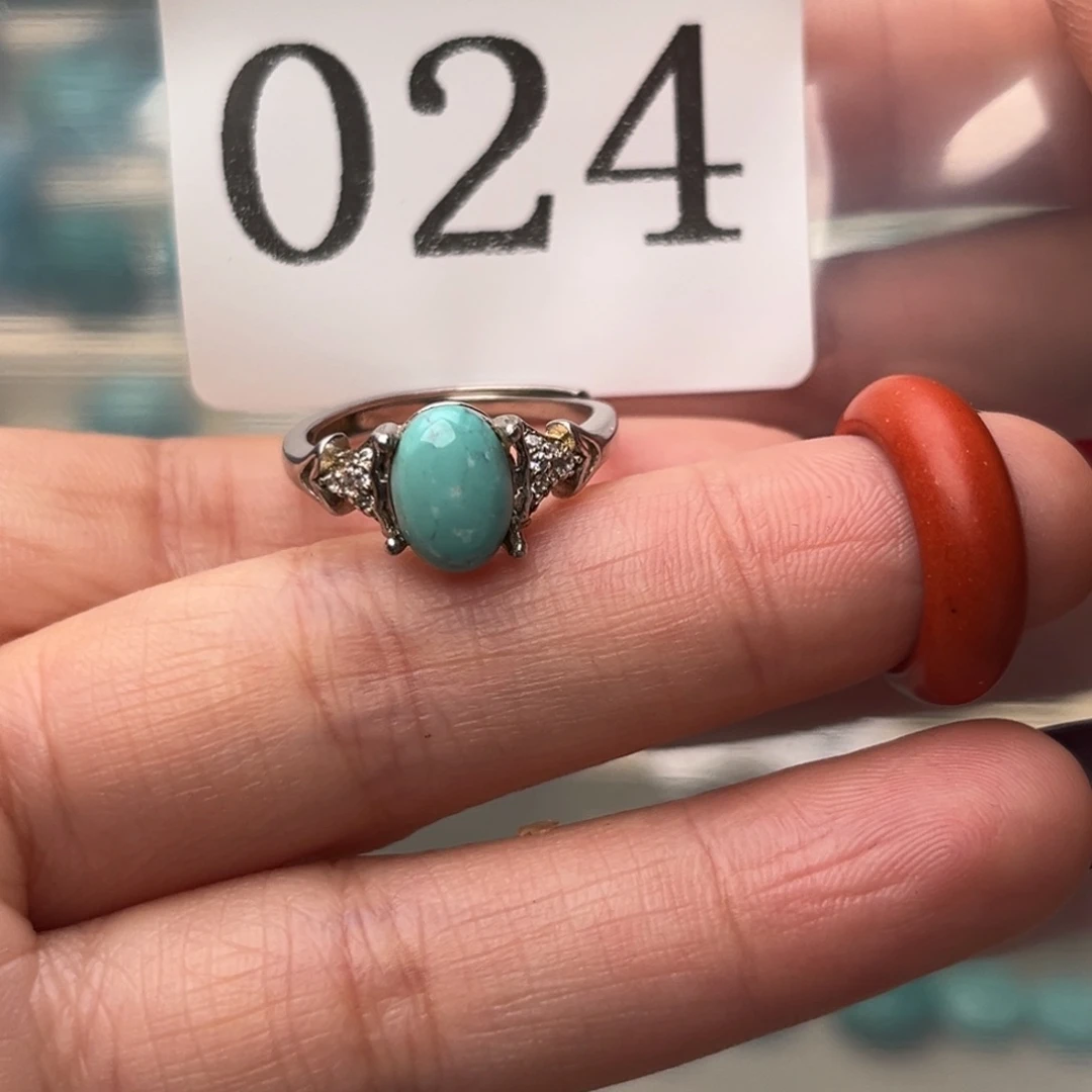 玛瑙/玉髓未镶嵌绿松石