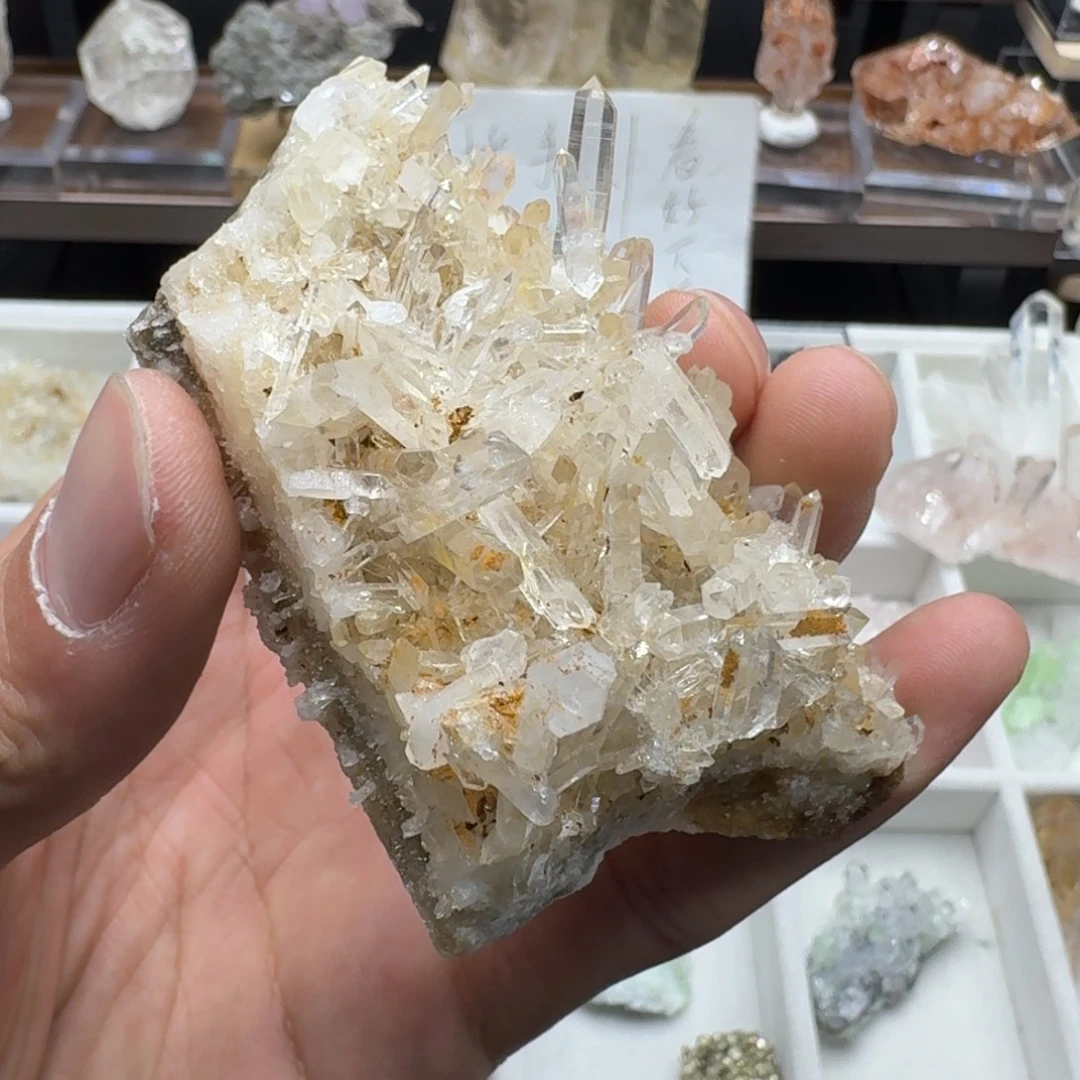 水晶未镶嵌珠宝半成品