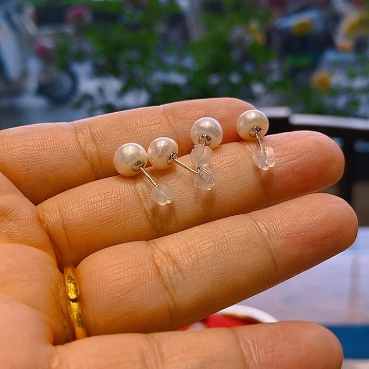 银S925镶嵌淡水珍珠设计