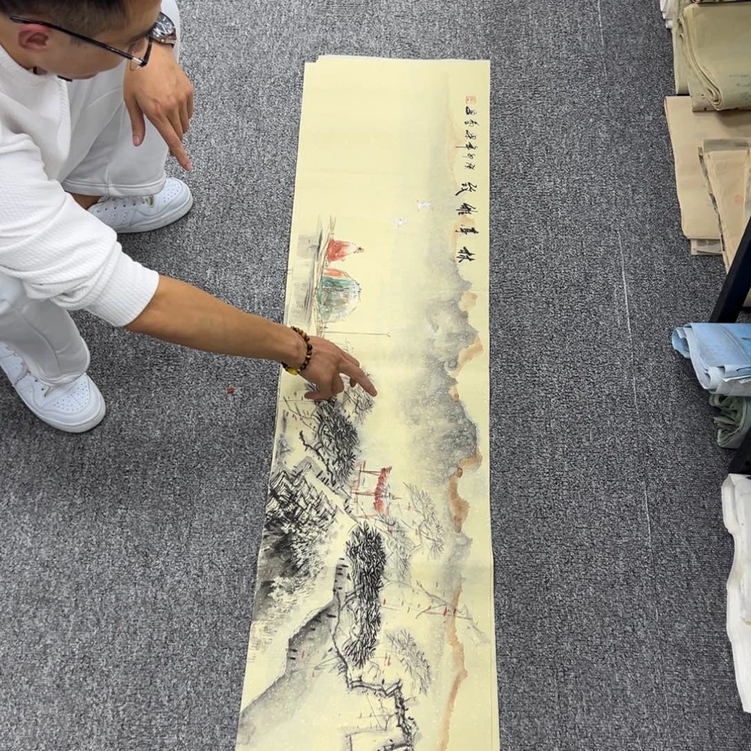 国画纯手动的感觉真的太