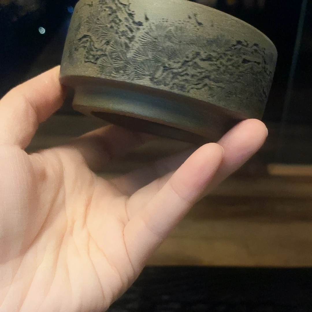紫砂茶杯宜兴紫砂杯