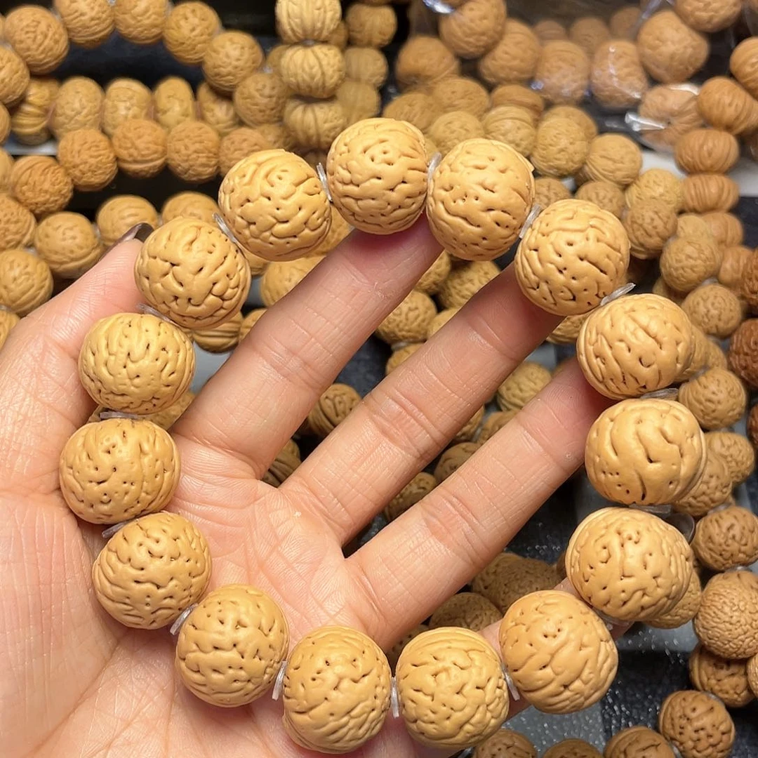 桃核手串二*20元宝手串