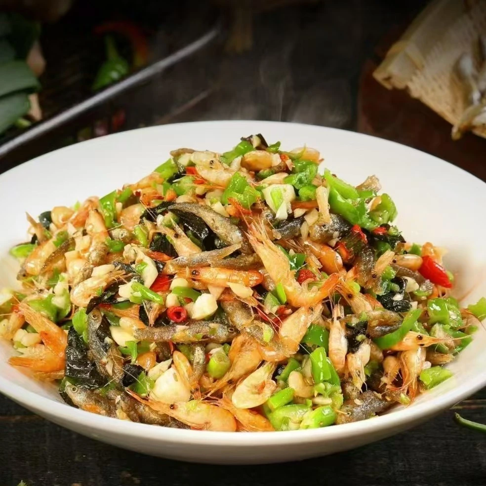 小鱼小虾深水小鱼虾150g一盒冷冻半成品食材餐饮小鱼小虾