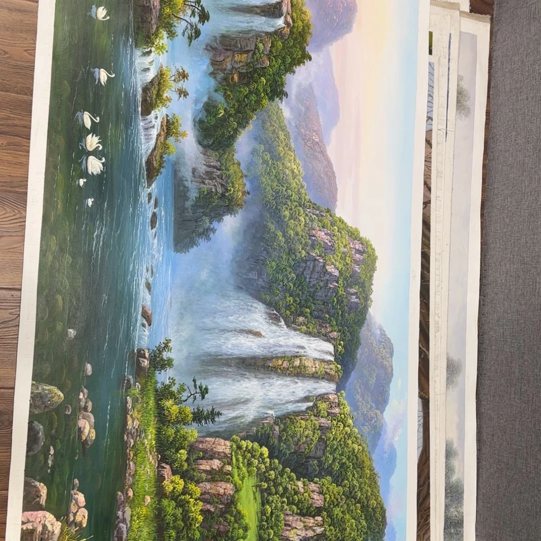 油画加油加油努力加油加油