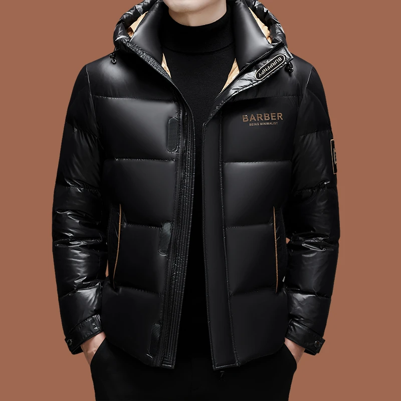意大利轻奢品牌羽绒男装冬季爆款2025新款加厚保暖时尚外套男冬款