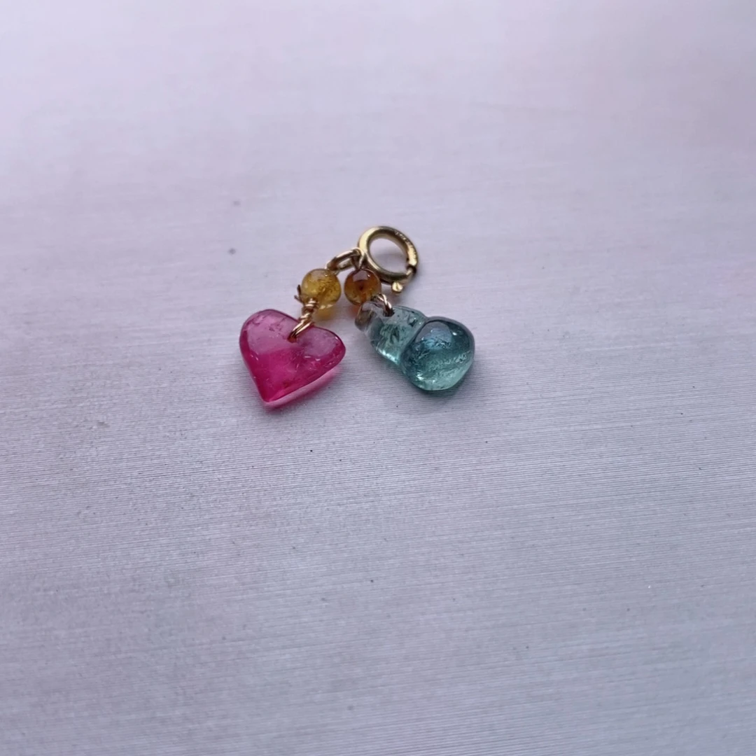 小滴溜未镶嵌碧玺奇**5碧玺A小滴溜